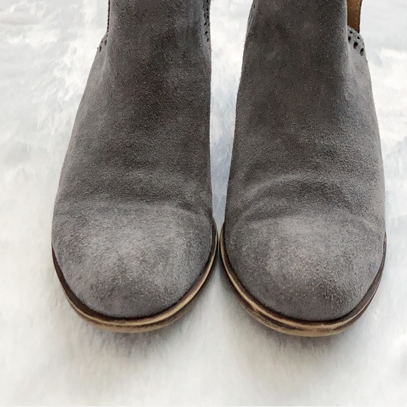 Lucky Brand Bustina Suede Ankle Boots - Picture 3 of 8